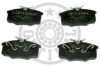 OPTIMAL 12070 Brake Pad Set, disc brake